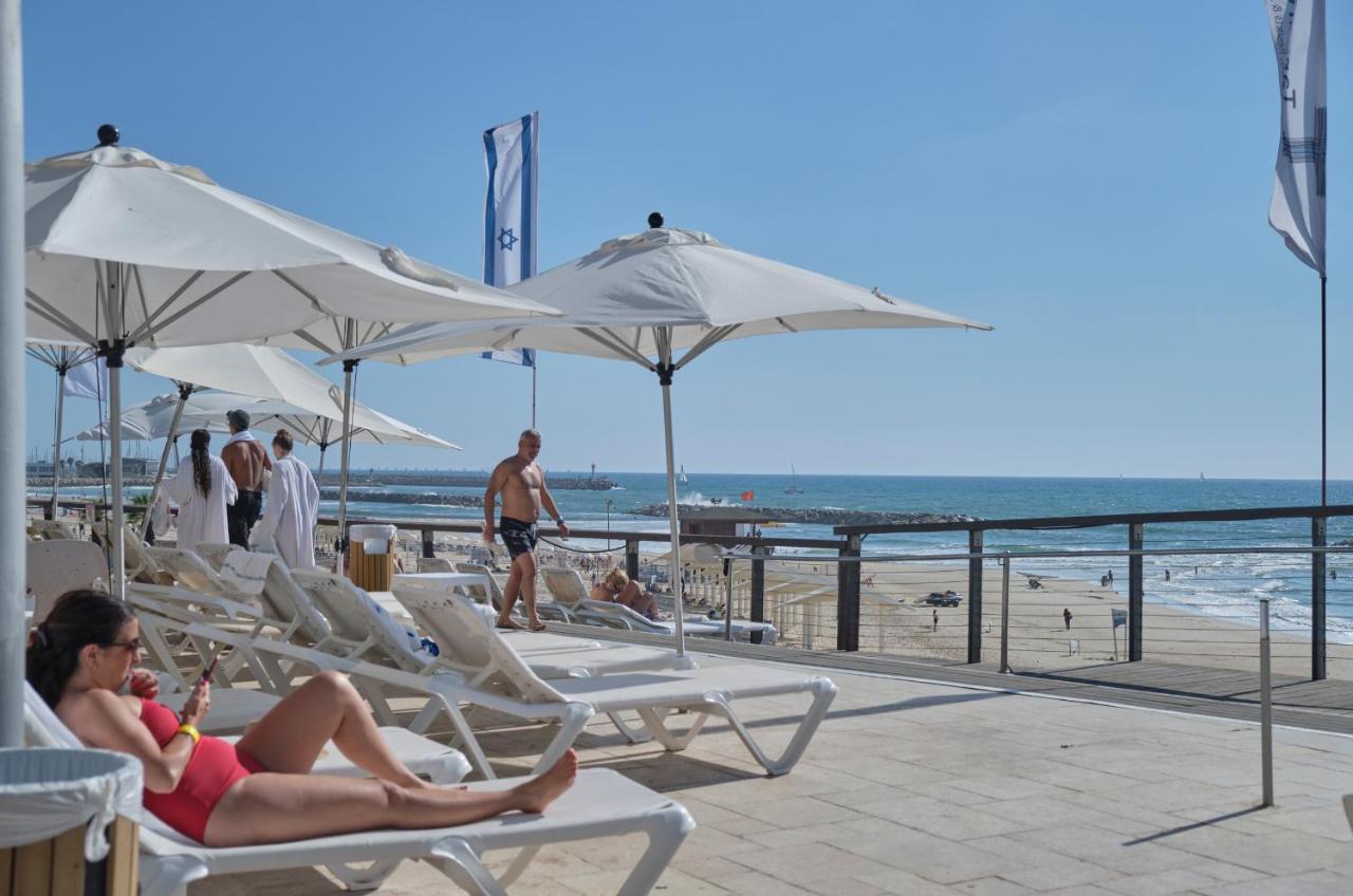 Sunny Sea View Studio Apartment Herzliya Luaran gambar