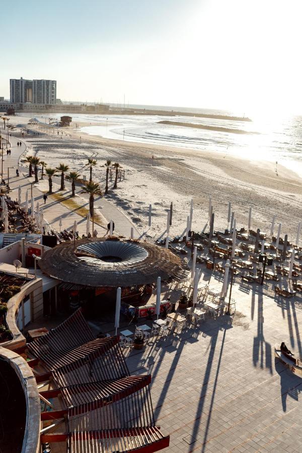 Sunny Sea View Studio Apartment Herzliya Luaran gambar